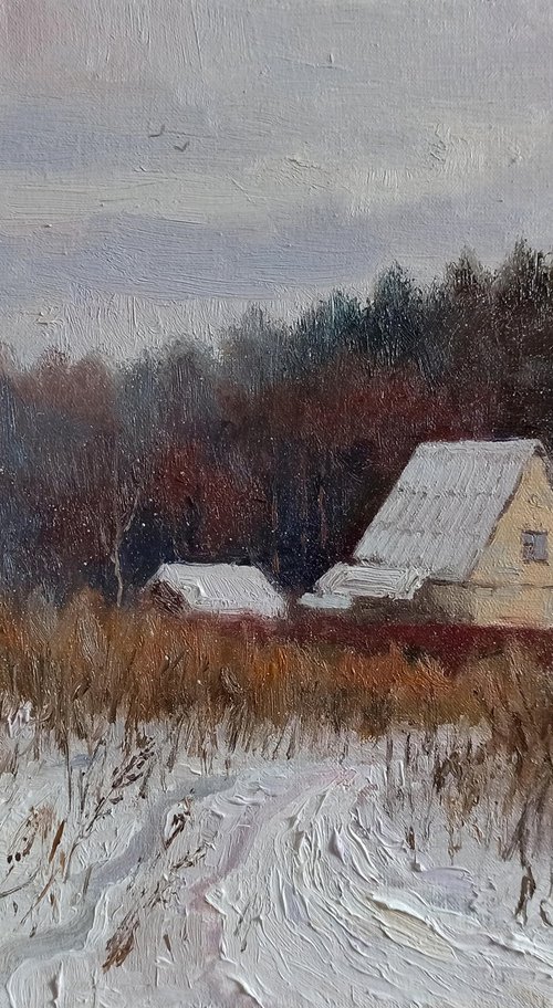 House at the edge of the forest by Olga Goryunova