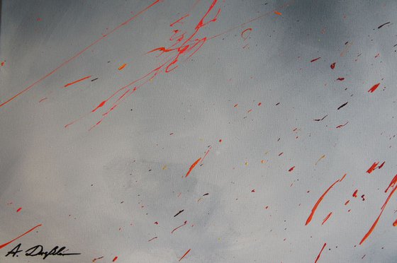 Luminous Bursts III (Spirits Of Skies 196073)  (140 x 140 cm) (56 x 56 inches) XXXL