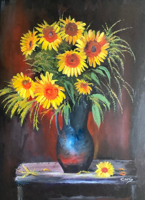 Sunflowers by Darren Carey