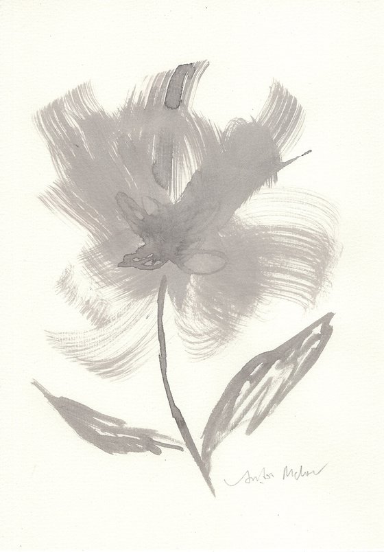 Inked Floral 001