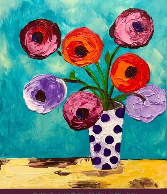Naive poppies