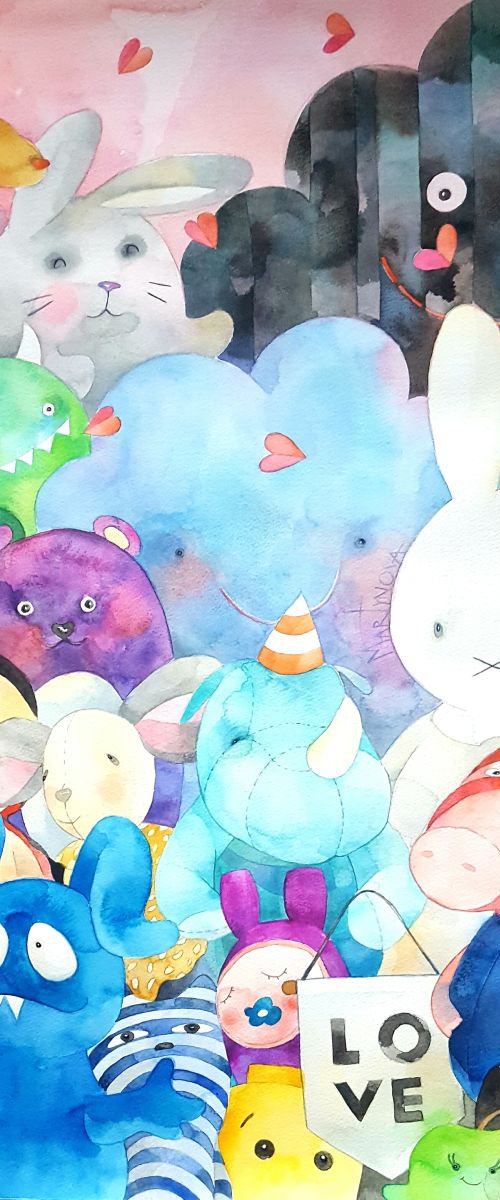 Toy Story | Love is.... by Yuliya  Martynova