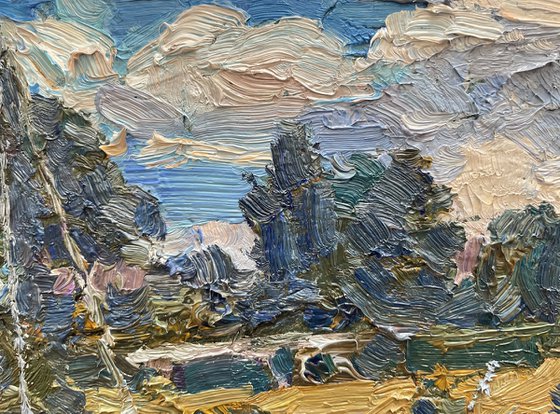 Clouds in the water