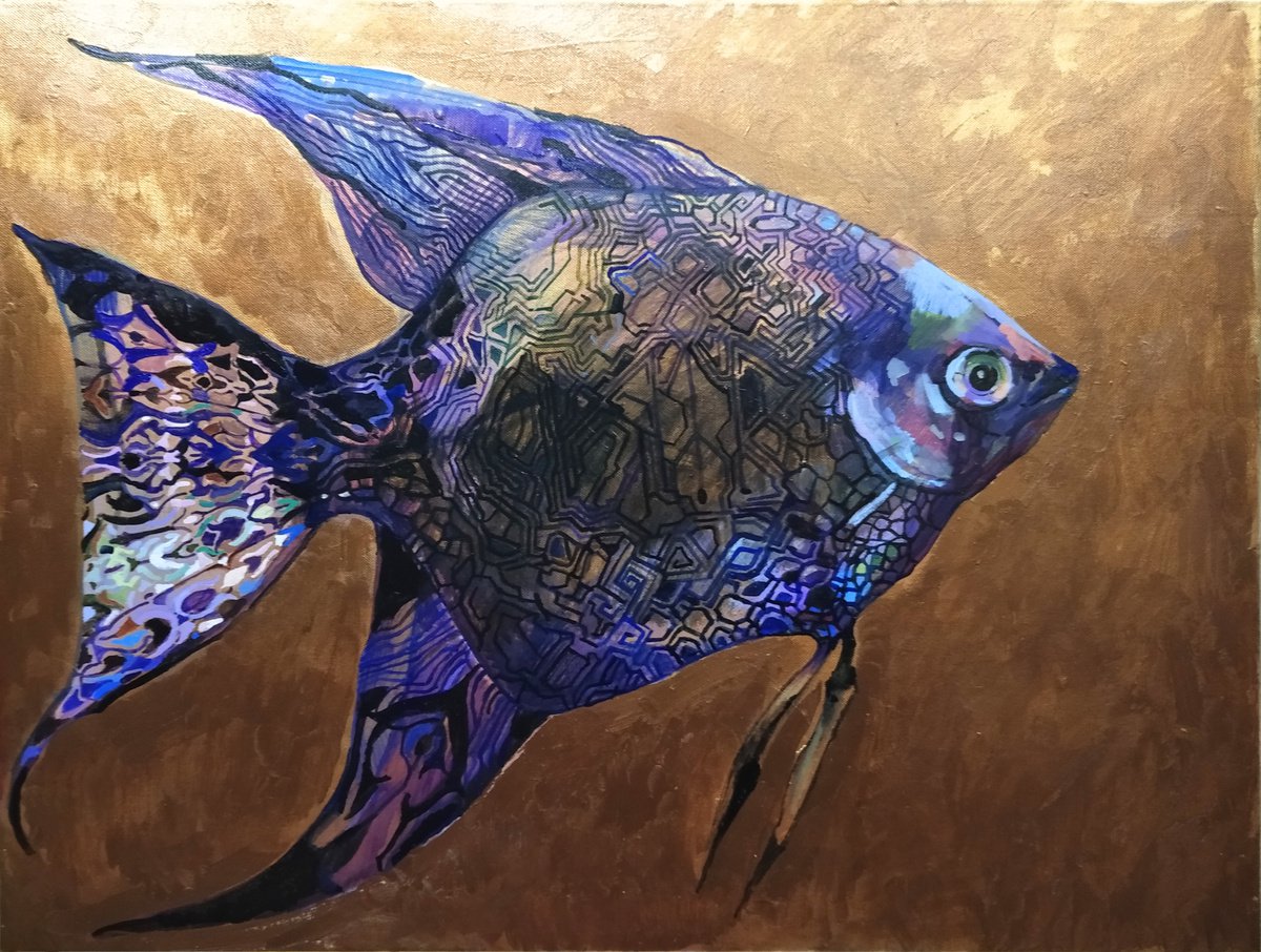 Angel Fish by Olga Zelinska