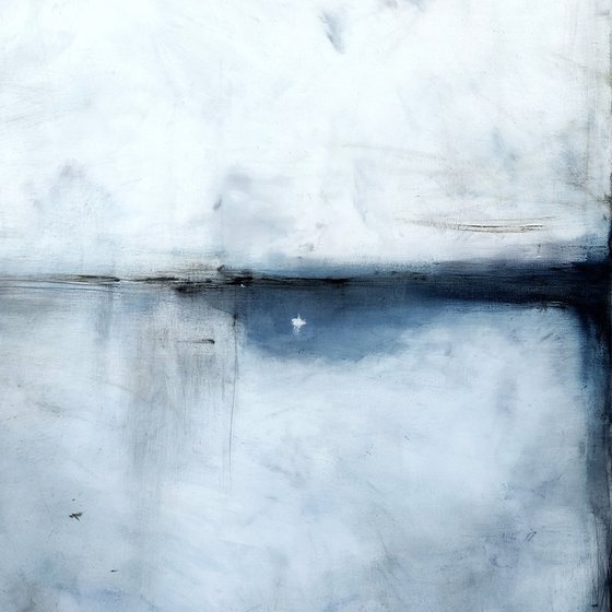 White with cobalt I