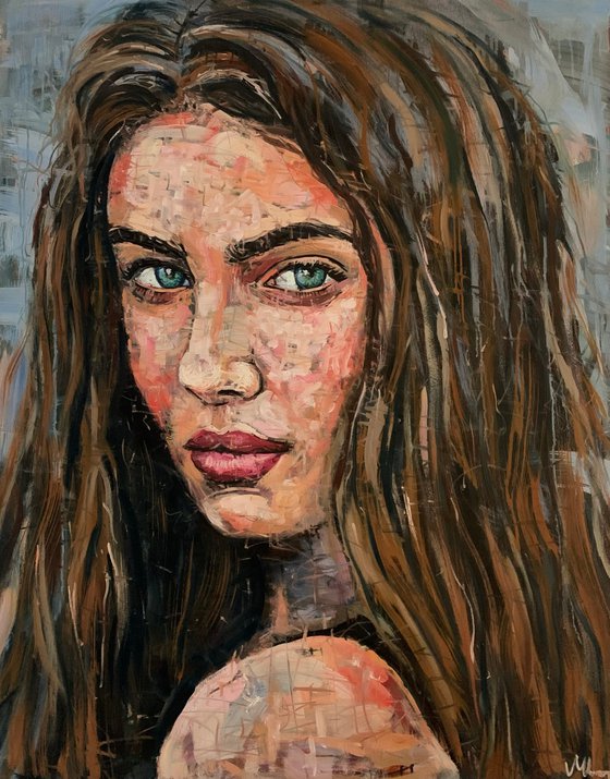 Beautiful woman portrait