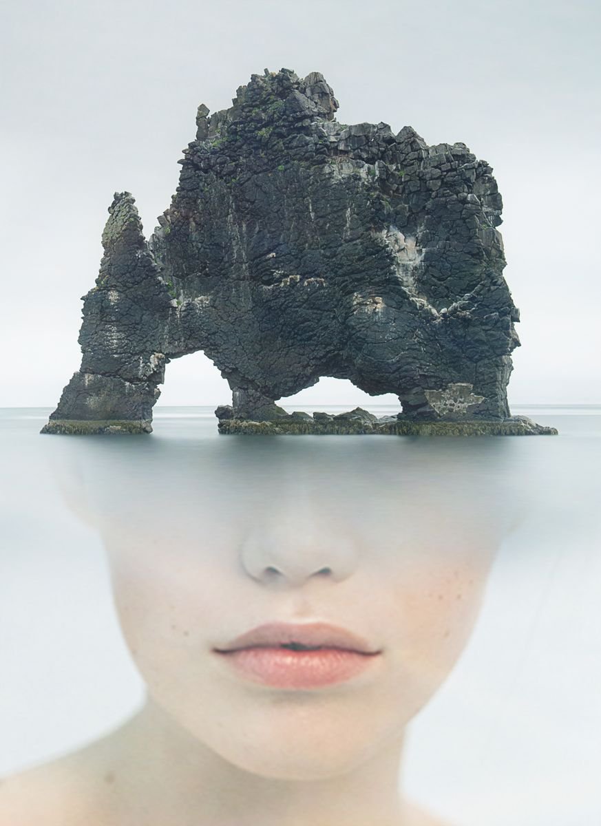 Illustrative Portrait Photograph By Srdjan Jevtic, 43 X 59", You