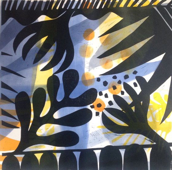 Tropical Shapes - Matisse Inspired