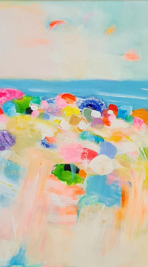 Lollipop Beach by Wioletta Gancarz