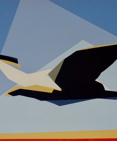 Bird (121 x 61 cm) by Penny Burton