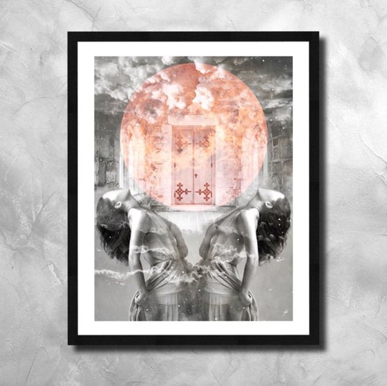 THE SPIRITUAL GATE | 2018 | DIGITAL ARTWORK PRINTED ON PHOTOGRAPHIC PAPER | HIGH QUALITY | LIMITED EDITION OF 10 | SIMONE MORANA CYLA | 45 X 60 CM