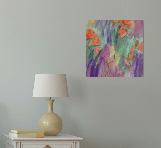 Abstract Flower Garden