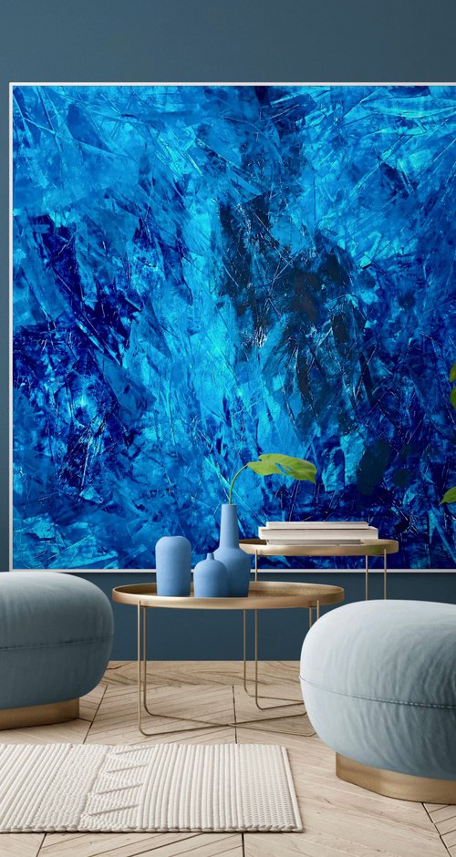 Beyond the blue sea no. 2124 by Anita Kaufmann