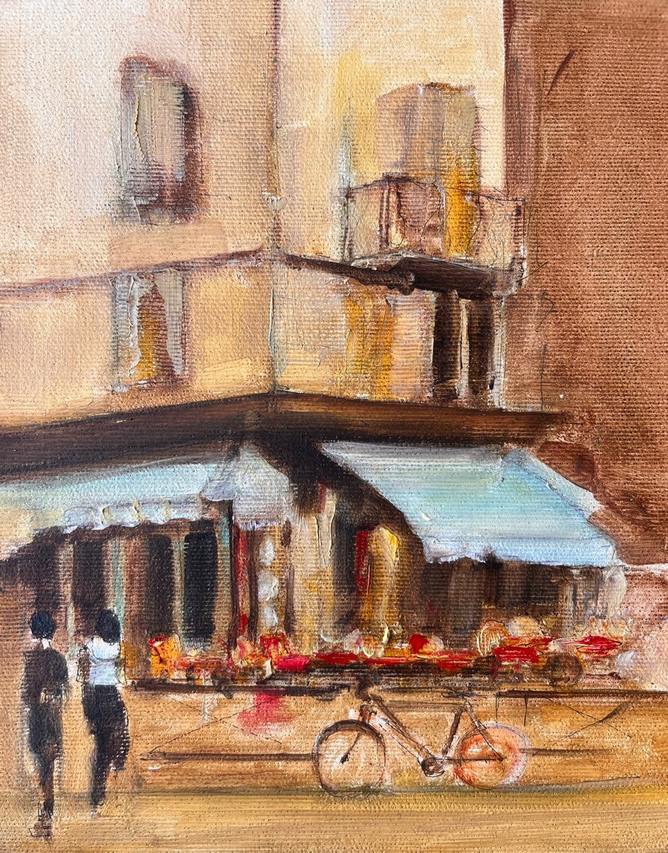 Expressive Abstract Oil Painting By Romuald Mulk Musiolik, 8 X 10", Century Eighteen, Original Artwork