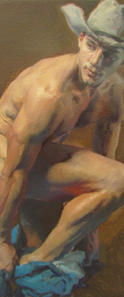 Cowboy by Viktoriia Pidvarchan