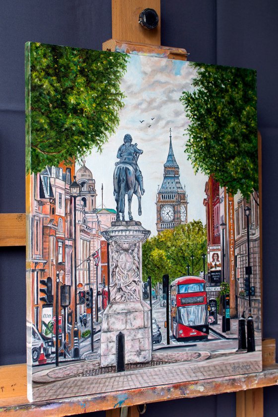 London. Trafalgar Square by Vera Melnyk