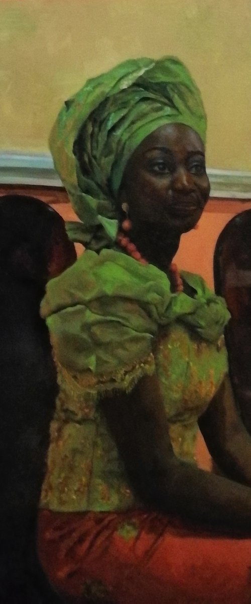African Woman by Radosveta Zhelyazkova