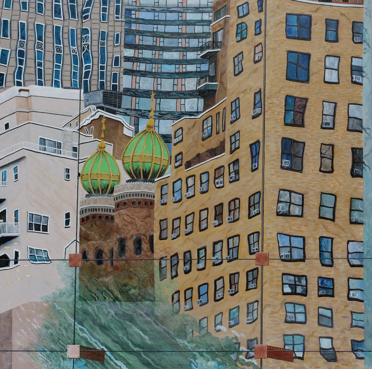 New York Reflection 3 by Steven Fleit