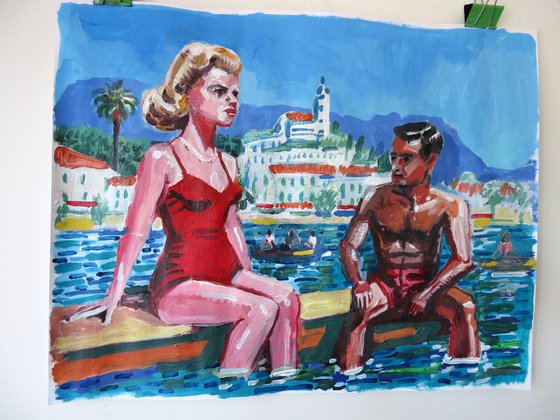 Cannes -conversation with a Princess