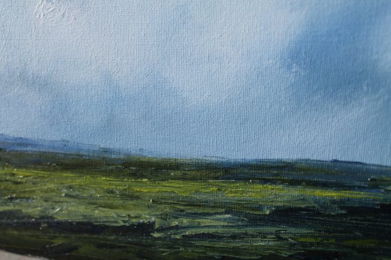 Late summer light, Irish Landscape