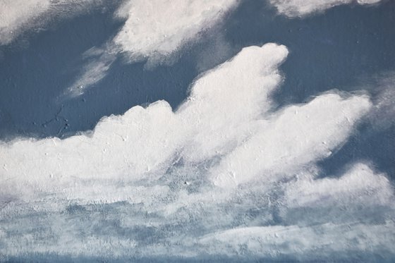 Clouds seascape