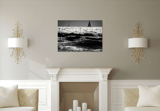 Two Sailboats | Limited Edition Fine Art Print 1 of 10 | 90 x 60 cm