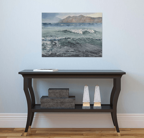 Stormy sea 2 ( 74X54 )