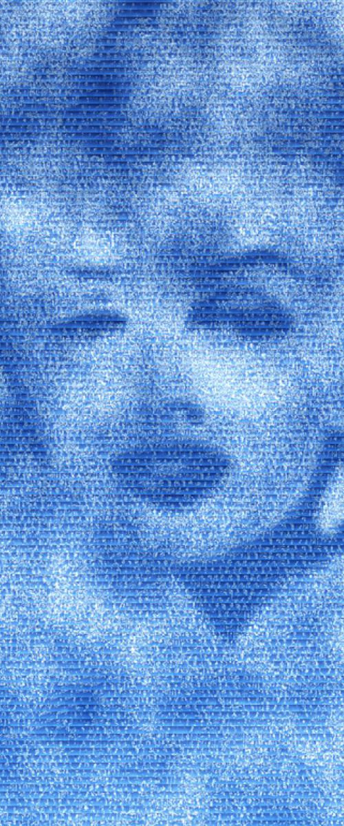 Marylin-Monroe-Cloud-Portrait by John Lijo Bluefish