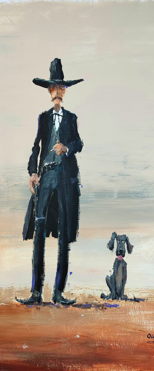 The bounty hunter by Oscar Alvarez Pardo