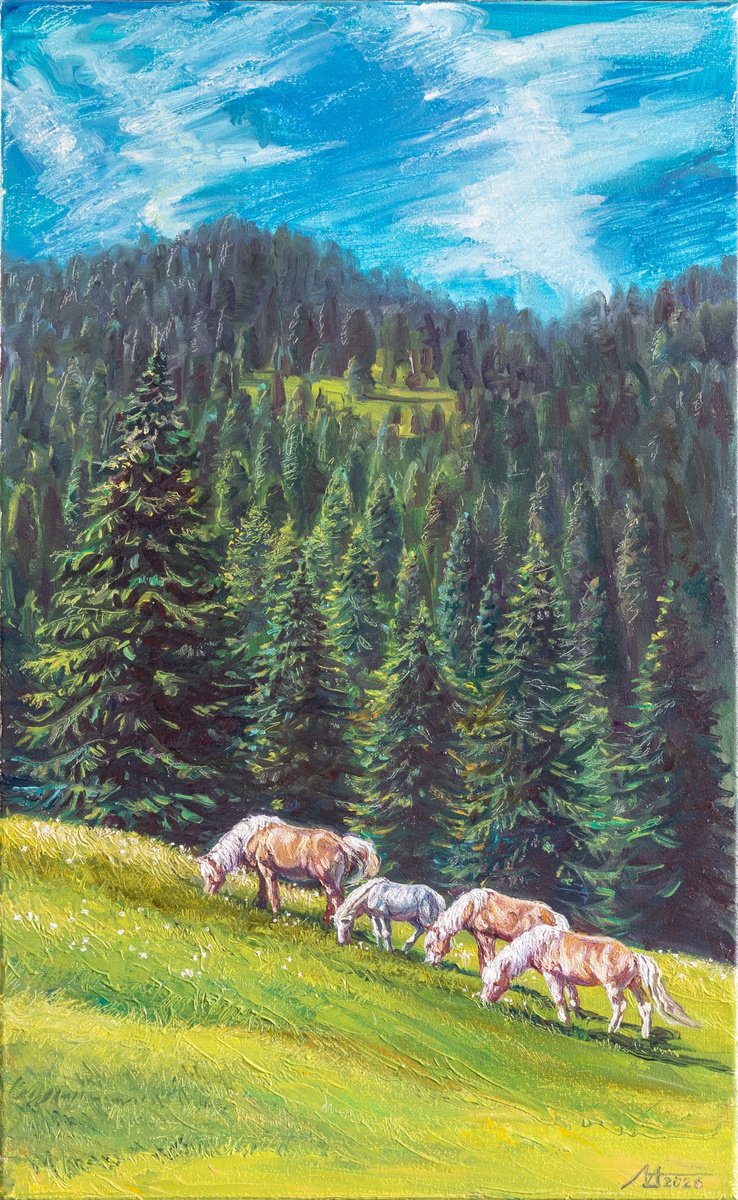 Tranquility By Alona Lesnichenko, 12 X 20, Artwork For Sale On Artfinder