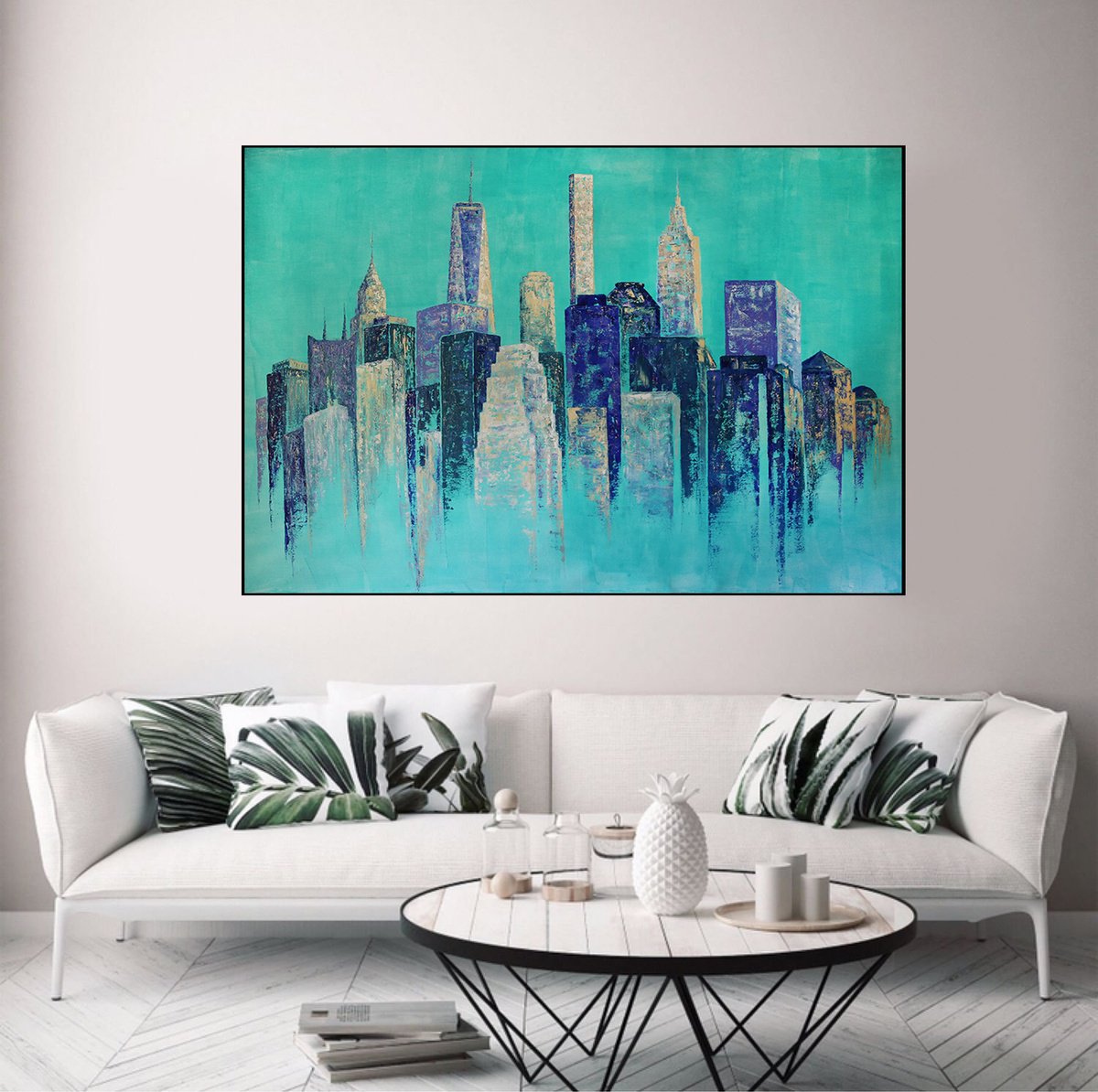 New York City Dream XXXL 63x42 inch. by Denis Kuvayev