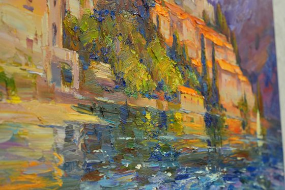 Evening in San Siro, Lake Como