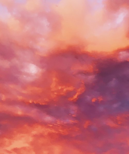 Sky at Sunset by Barbara Storey