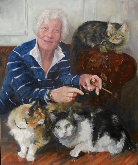 PORTRAIT OF PIPPA AND FRIENDS