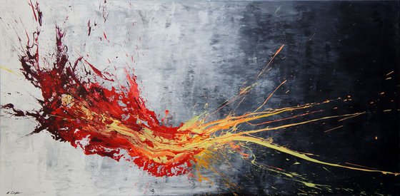 Spouting Spell (Spirits Of Skies 128112) (160 x 80 cm) XXXL (64 x 32 inches)