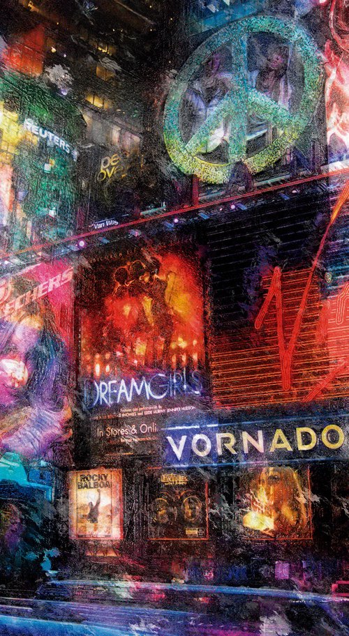 Times square 4 by Javier Diaz
