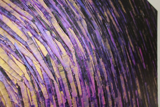 Vast amethyst gold radiance