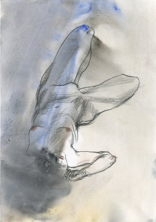 Harmony Unveiled: Abstract Nude by Samira Yanushkova
