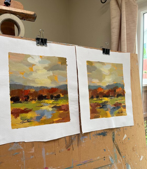 Marigold Landscape I