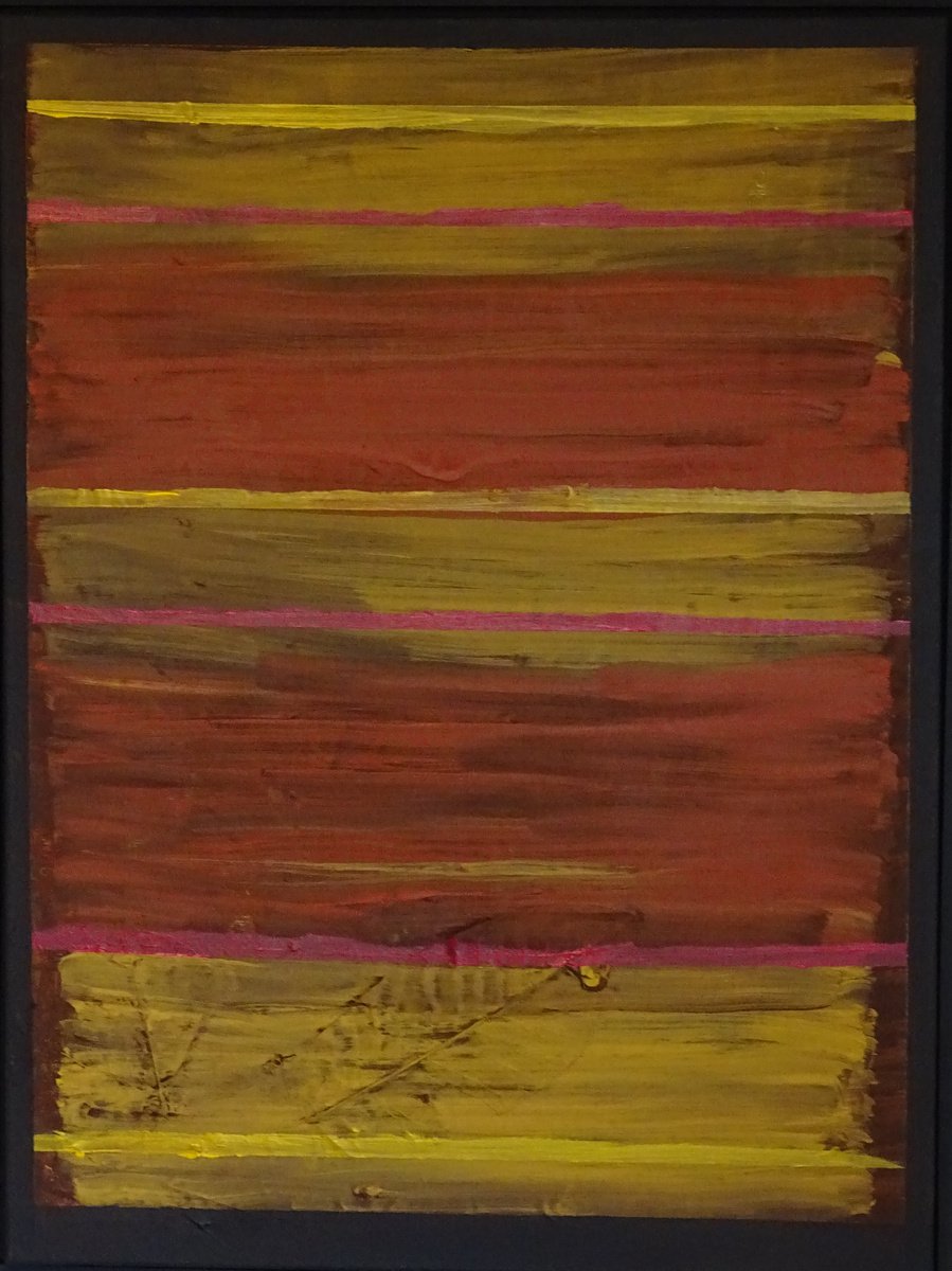 Abstract Acrylic Painting By Cb., 25 X 33, Nicene 3, Original Artwork