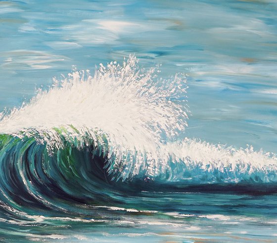 Seascape Breaking Waves D 6