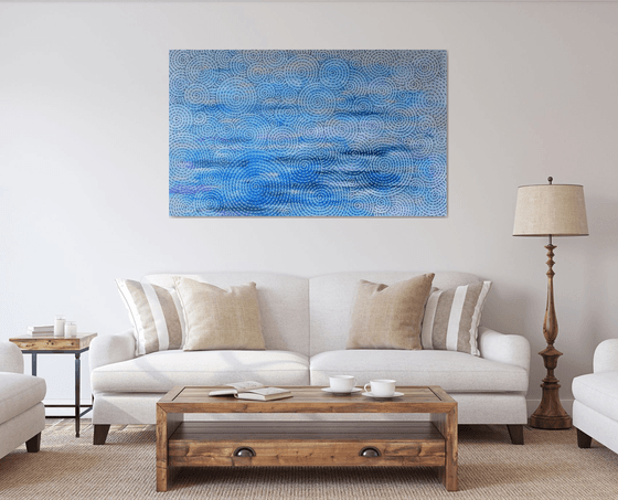 Blue Morning by the Sea