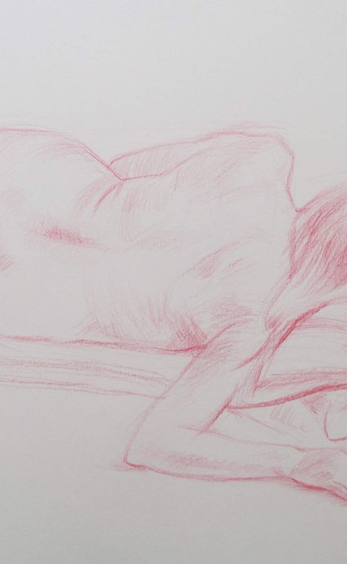 reclining female nude by Rory O’Neill