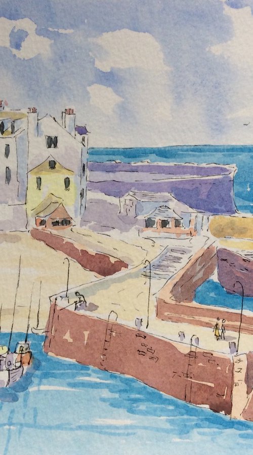 St Ives Cornwall by David Mather