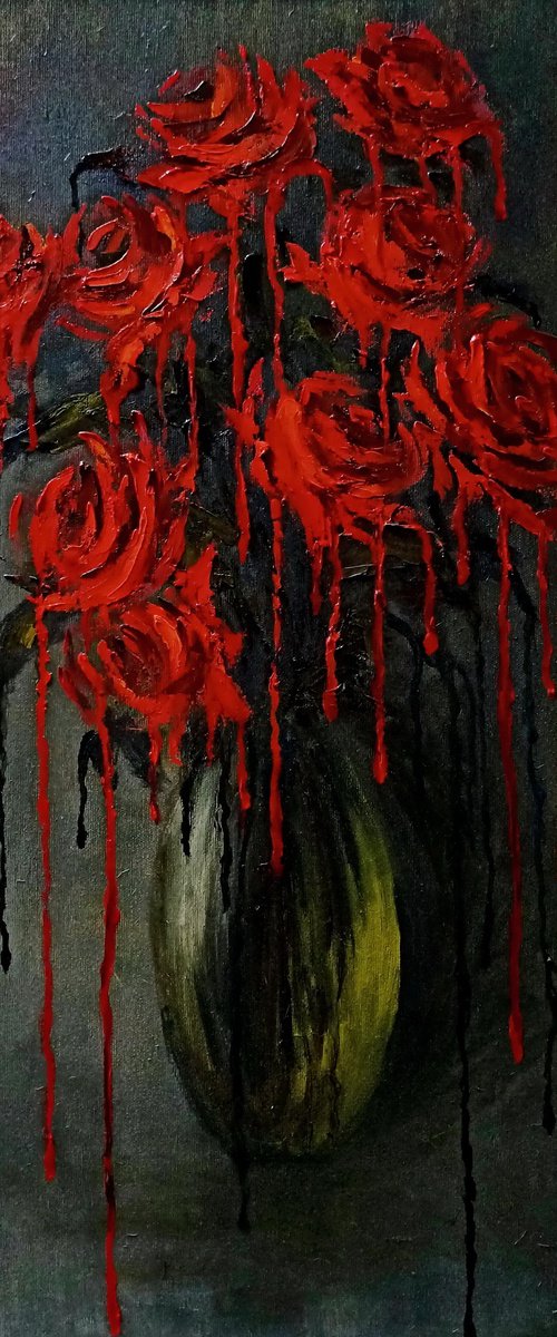 Roses of past love by Oleh Rak