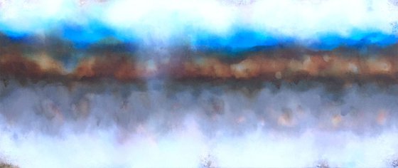 The sea ahead (150 x 60 cm )