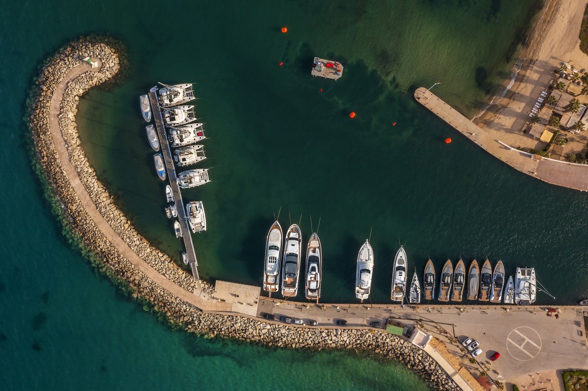 Mediterranean Harbour by Barbara and Maciej Noskowski