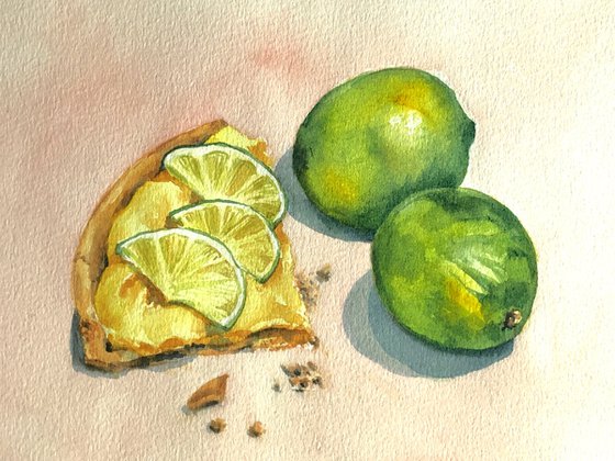 The lemon tart