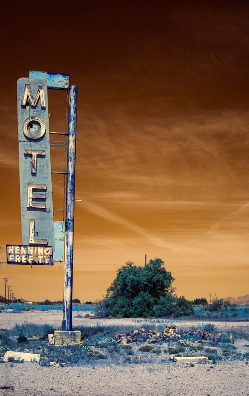 Abandoned Sign, Ludlow by Mark Hannah