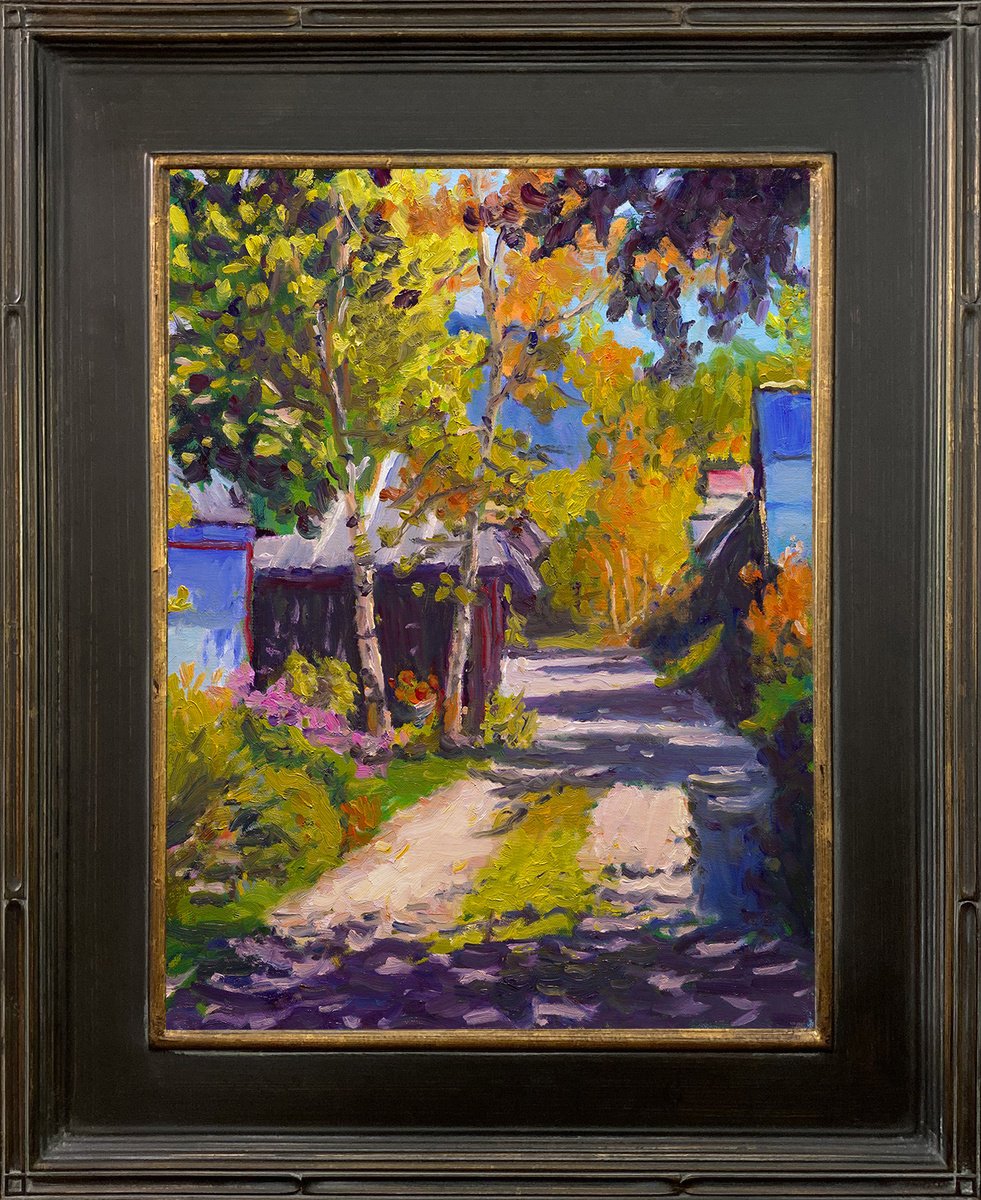 Beauty In An Urban Alley By Daniel Brian Fishback, 18 X 22, Artwork For Sale On Artfinder